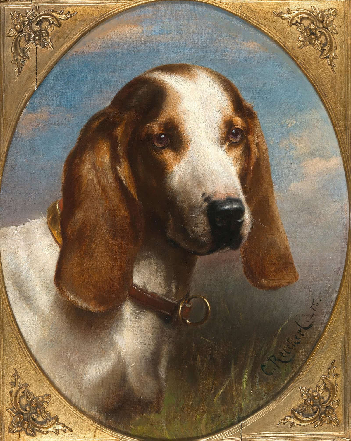 A Hunting Dog by Carl Reichert
