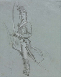 A Hussar Officer On Horseback by John Singleton Copley