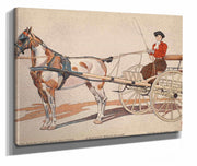 A Kentucky Breaking Cart by Edward Penfield