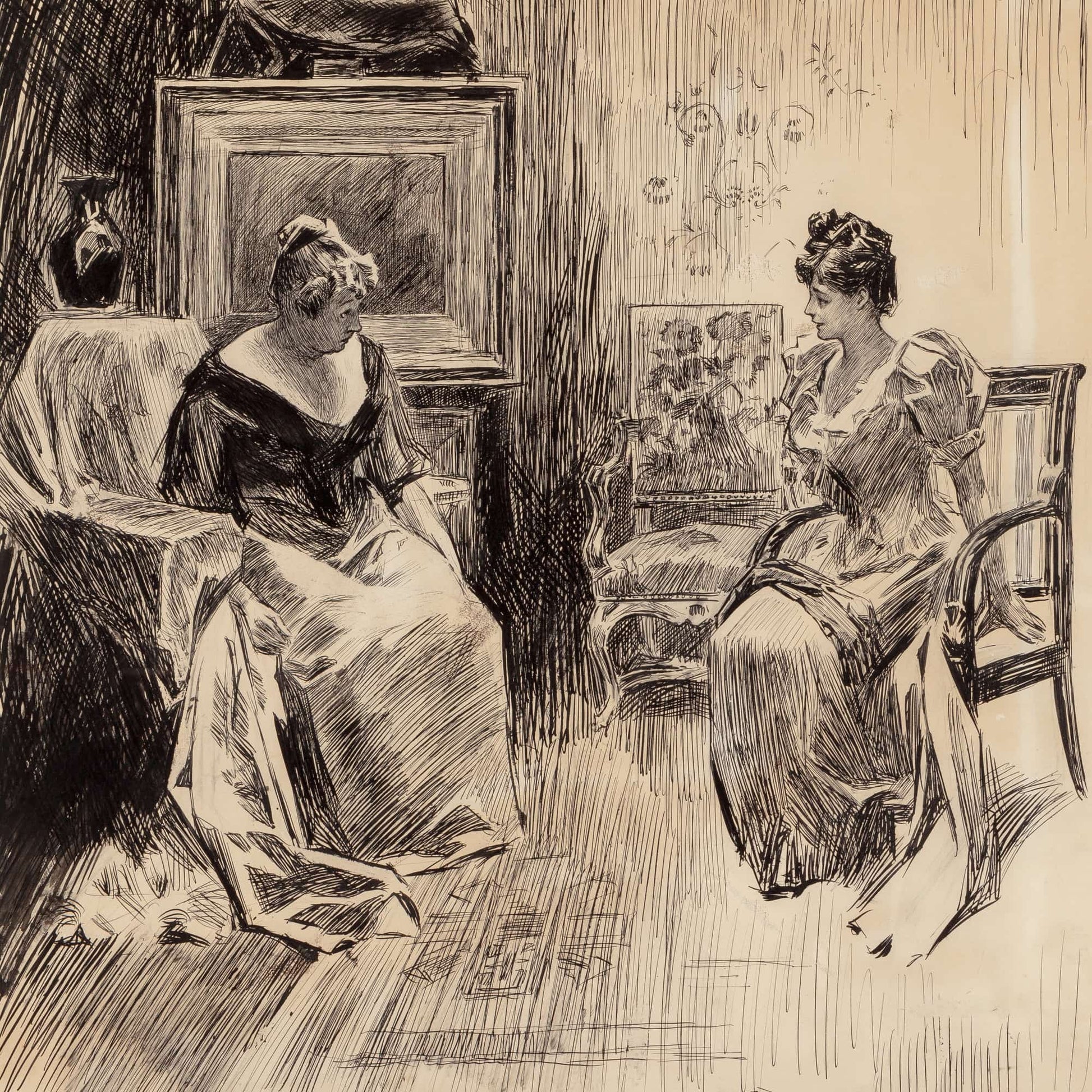 A Kind Suggestion by Charles Dana Gibson