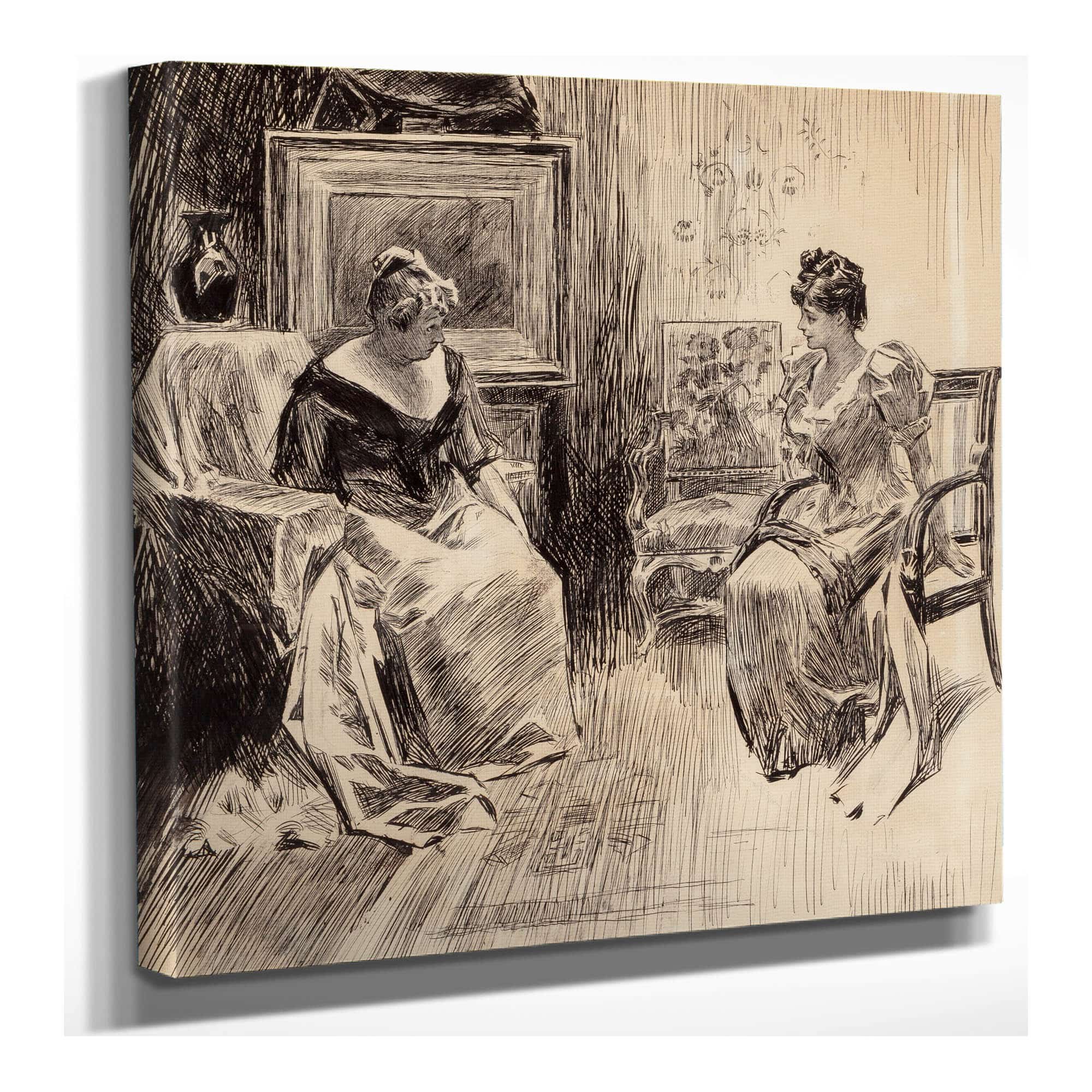 A Kind Suggestion by Charles Dana Gibson