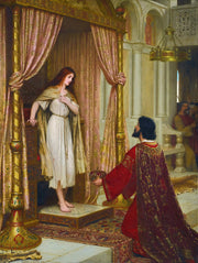 A King And A Beggar Maid by Edmund Blair Leighton