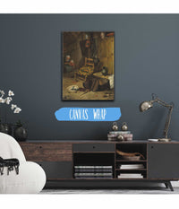 A Kitchen Interior With A Mother And Child by Adriaen Van Ostade