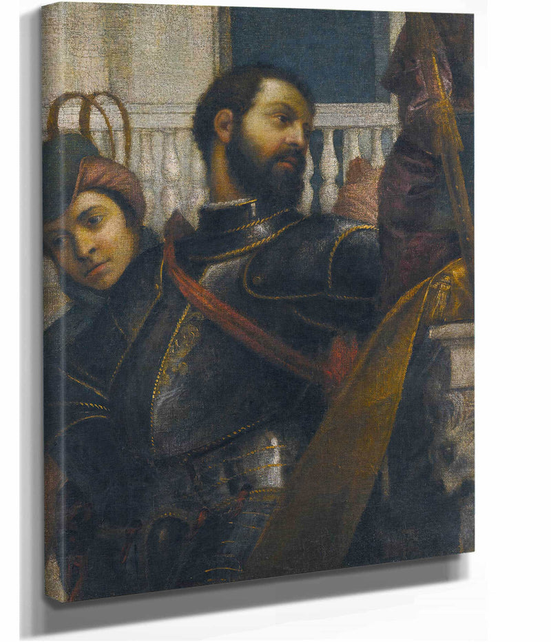 A Knight And His Page by Paolo Veronese