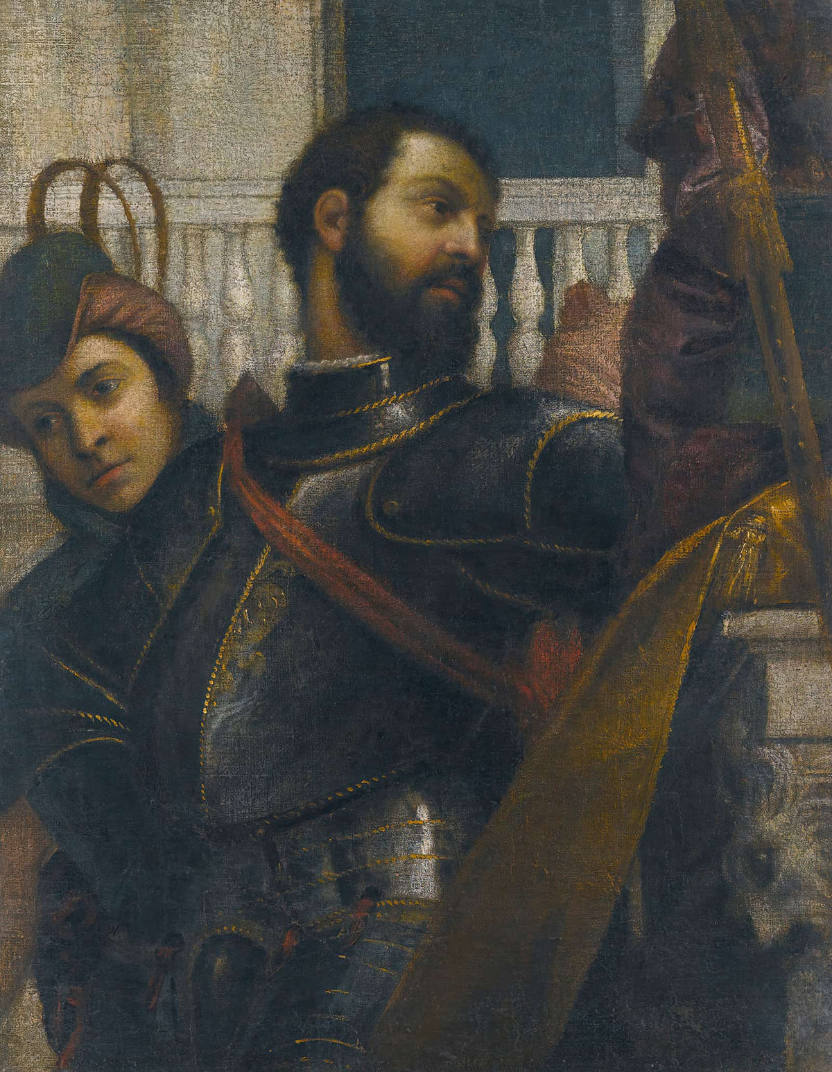 A Knight And His Page by Paolo Veronese