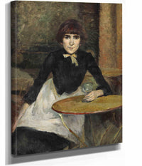 A La Bastille Jeanne Wenz by Henri De Toulouse Lautrec