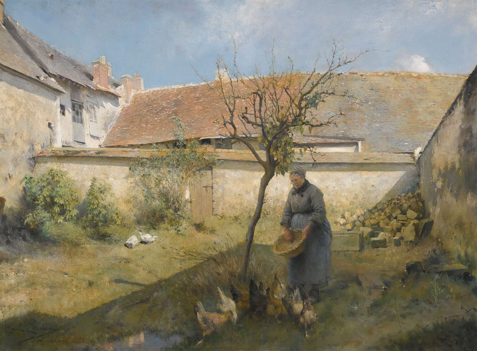 A La Campagne by Carl Larsson