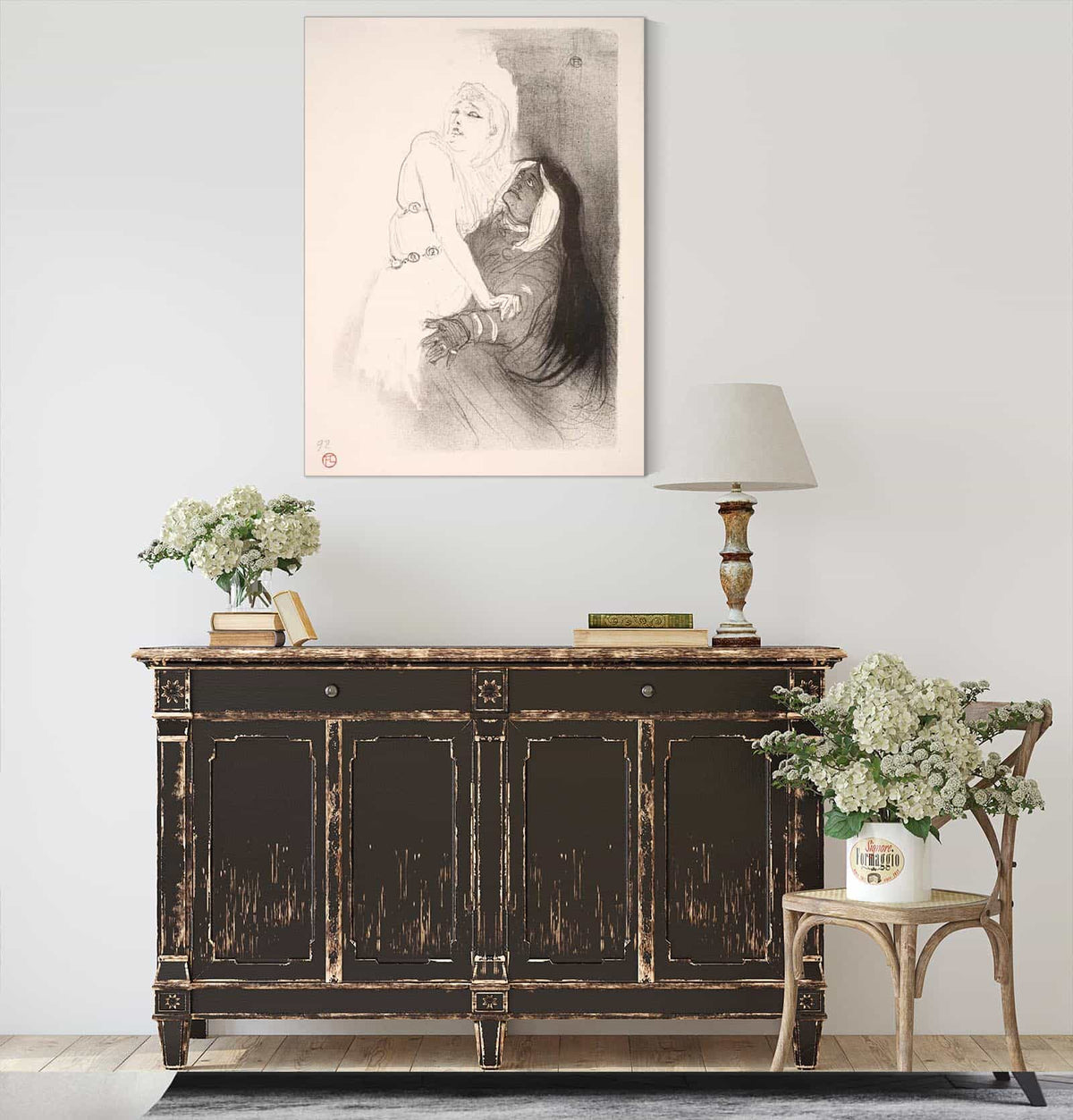 A La Renaissance Sarah Bernhardt Dans Phedre  by Henri De Toulouse Lautrec