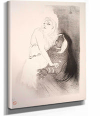 A La Renaissance Sarah Bernhardt Dans Phedre  by Henri De Toulouse Lautrec