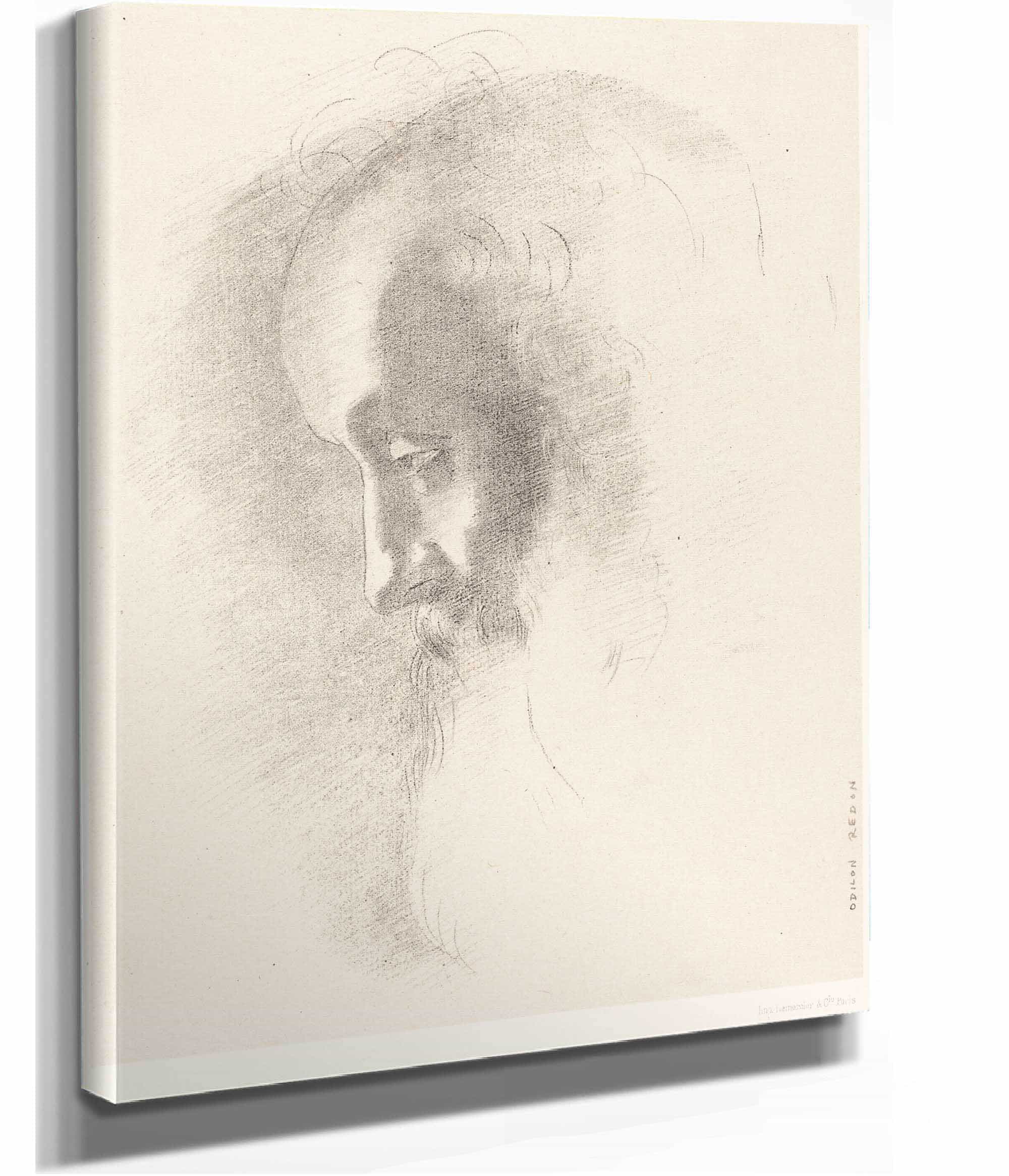 A La Vieillesse To Old Age by Odilon Redon