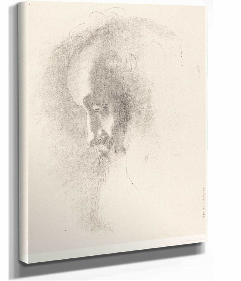 A La Vieillesse To Old Age by Odilon Redon