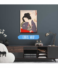 A Lady In Waiting Of The Bunsei Period  by Tsukioka Yoshitoshi