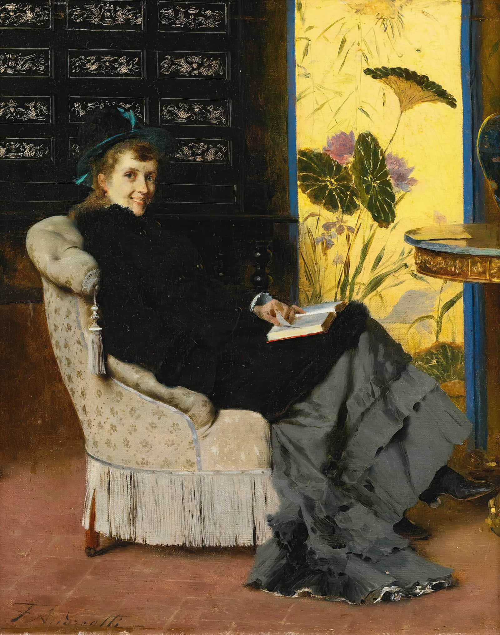 A Lady Of Fashion by Federico Andreotti