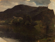 A Lake by Adolph Tidemand