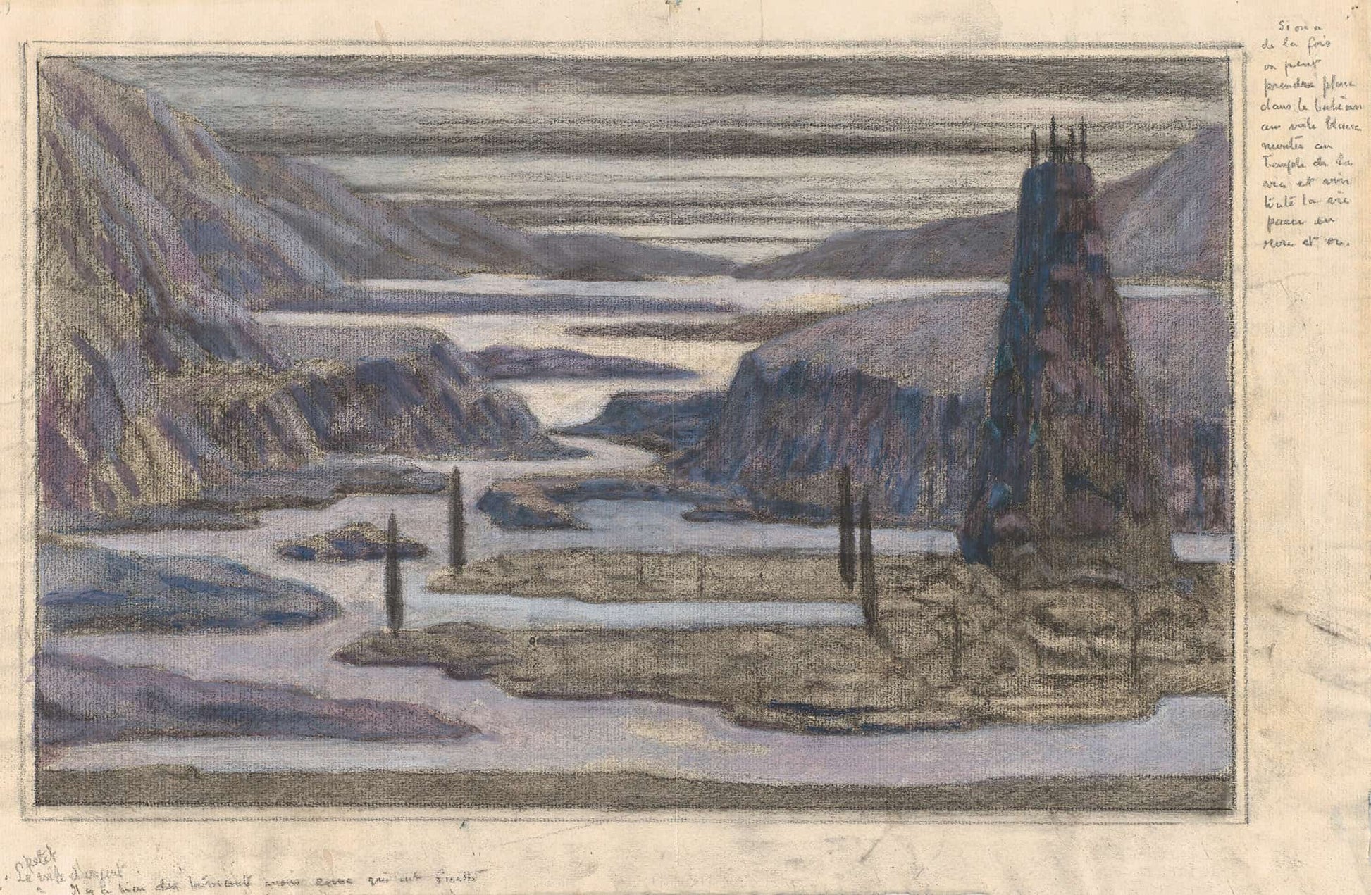 A Landscape   by Herbert Crowley