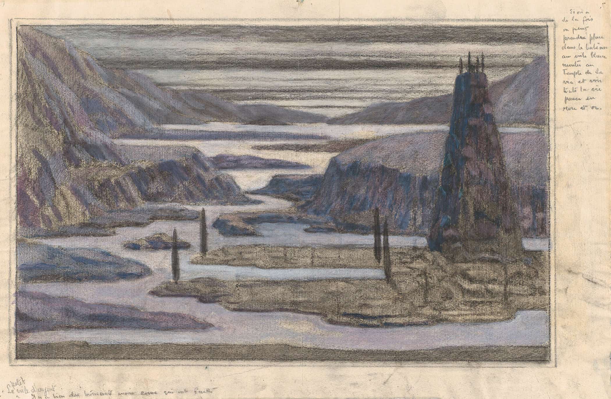A Landscape   by Herbert Crowley