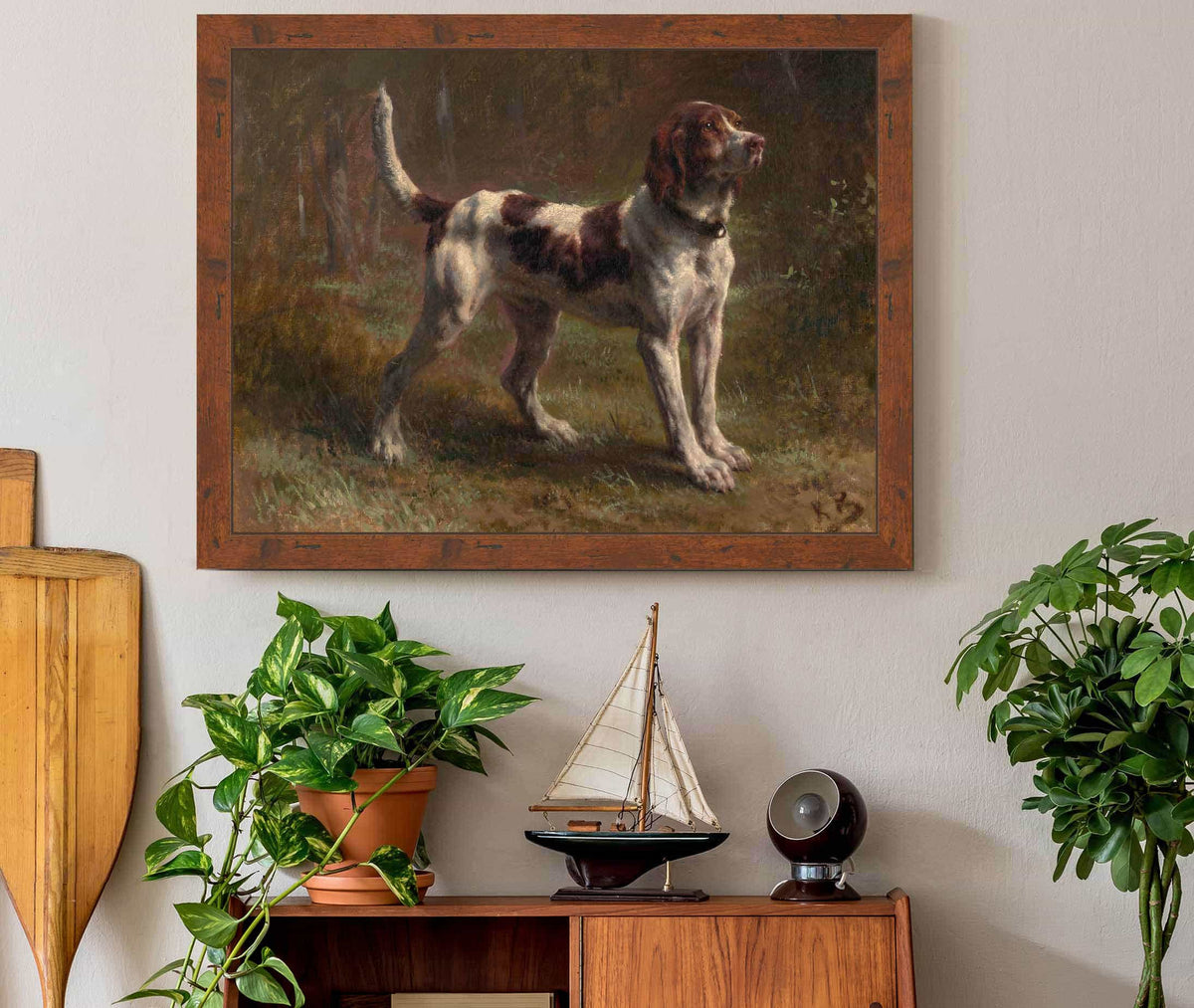A Limier Briquet Hound by Rosa Bonheur