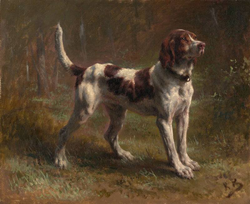 A Limier Briquet Hound by Rosa Bonheur
