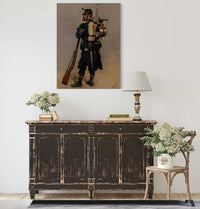 A Line Engineer From The Franco Prussian War by Jean Baptiste Edouard Detaille