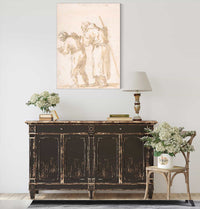 A Man Leading A Blind Friar Th Century by Jusepe De Ribera