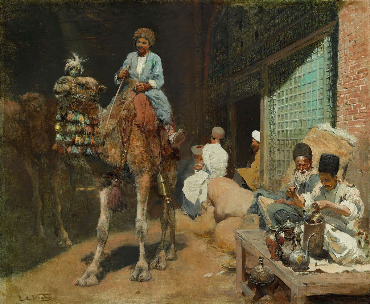 A Market In Ispahan by Edwin Lord Weeks