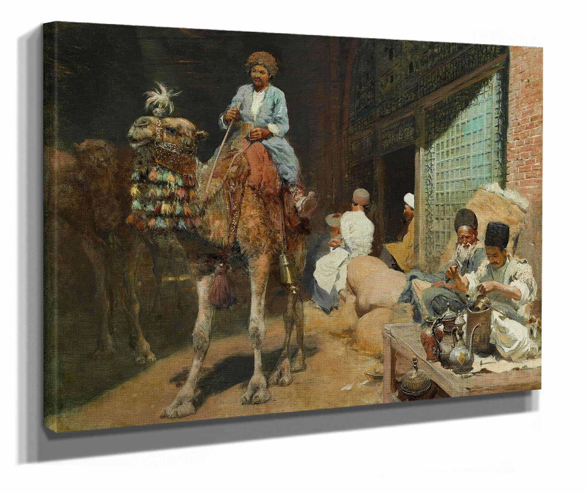 A Market In Ispahan by Edwin Lord Weeks