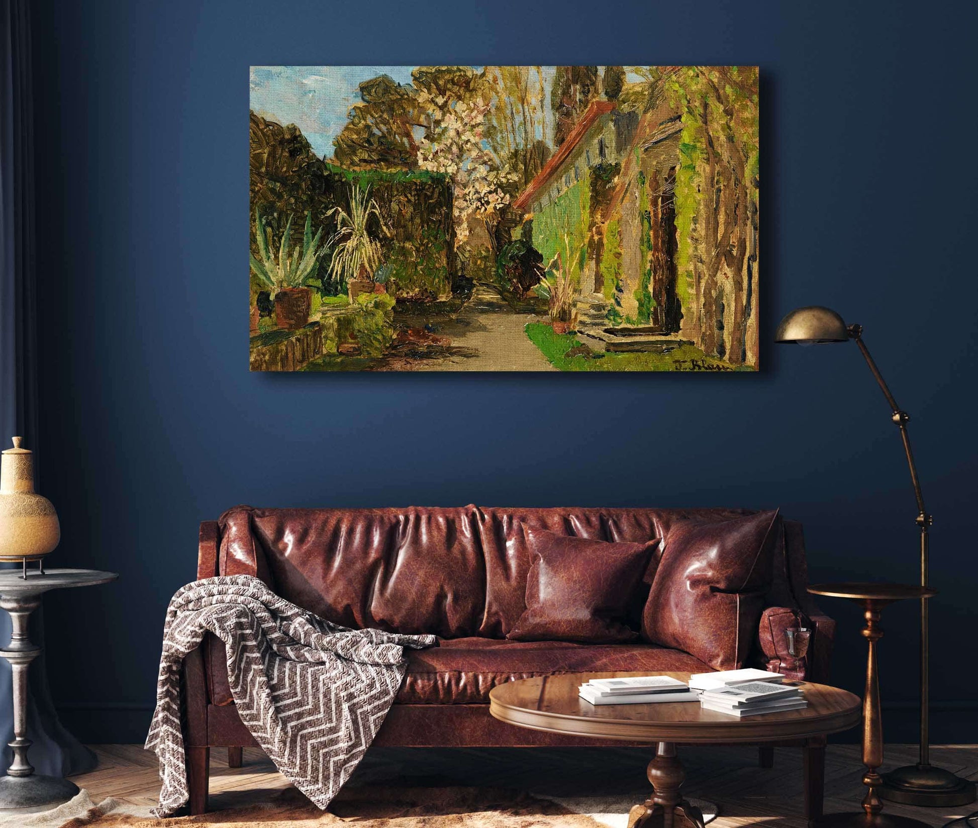 A Mediterranean Garden by Tina Blau