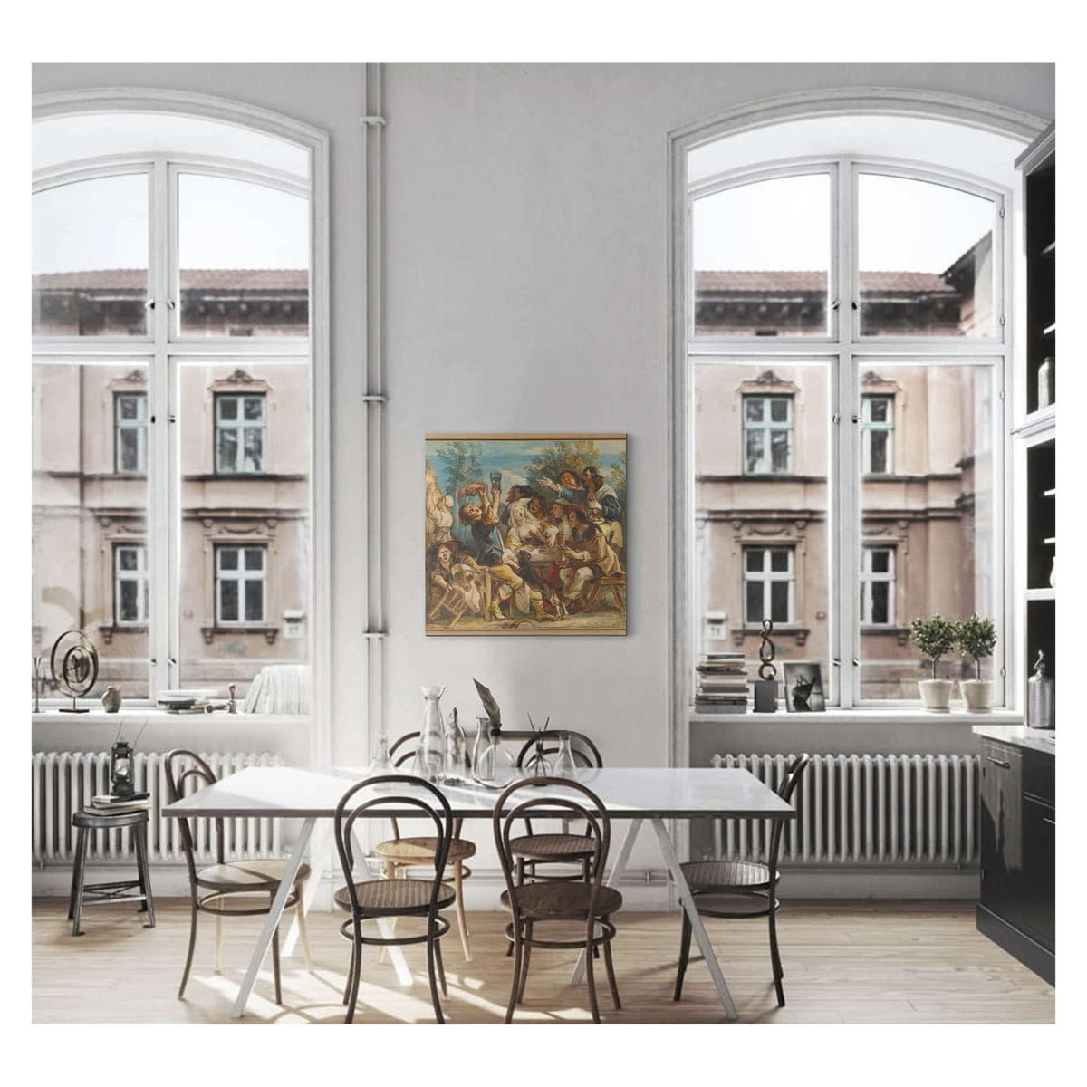 A Merry Company About by Jacob Jordaens