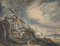 A Mill Near Colchester by John Constable