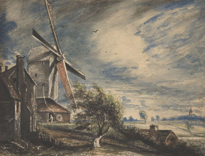 A Mill Near Colchester by John Constable