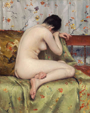 A Modern Magdalen About by William Merritt Chase