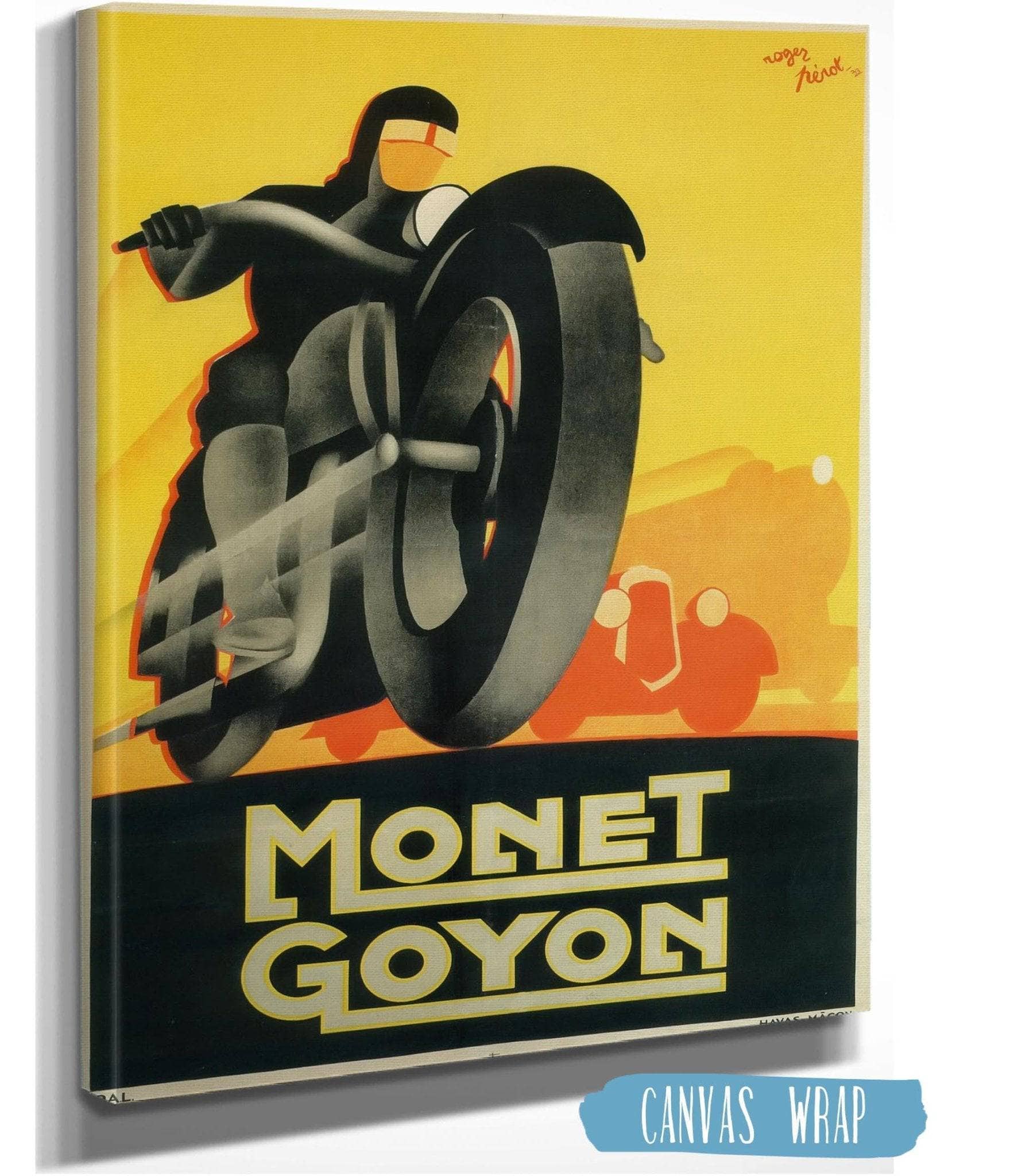 A Monet-goyon Motorcycle