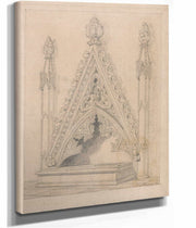 A Monument In Raveningham Church Norfolk by John Sell Cotman