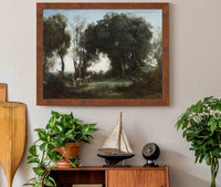 A Morning The Dance Of The Nymphs by Jean Baptiste Camille Corot