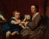 A Mother And Daughter by James Sant