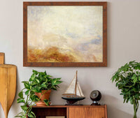 A Mountain Scene Val Daosta by Joseph Mallord William Turner