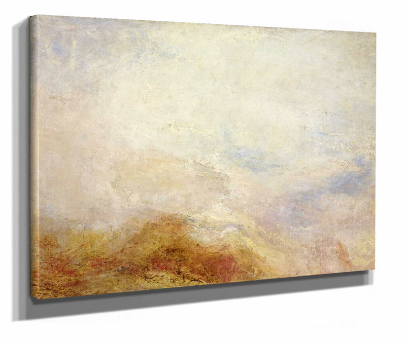A Mountain Scene Val Daosta by Joseph Mallord William Turner
