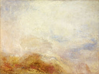 A Mountain Scene Val Daosta by Joseph Mallord William Turner