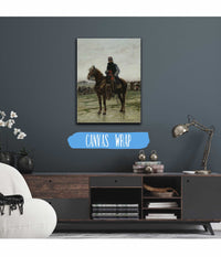 A Mounted Officer by Jean Baptiste Edouard Detaille