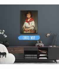 A Neapolitan Girl by Eugen Von Blaas