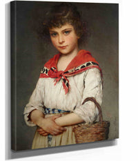 A Neapolitan Girl by Eugen Von Blaas