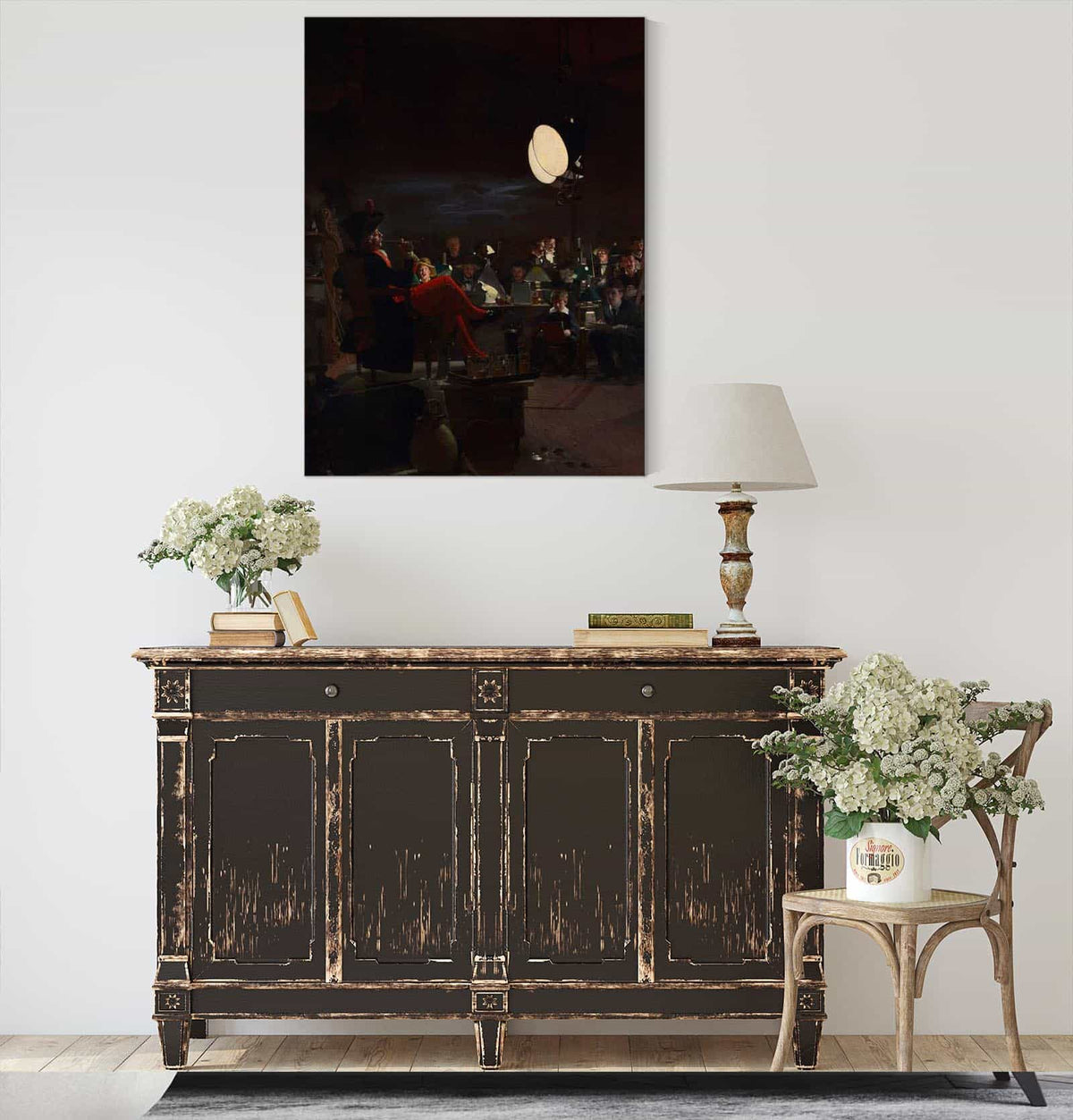 A Night Class by Jehan Georges Vibert