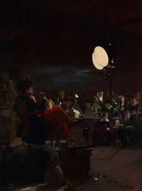A Night Class by Jehan Georges Vibert