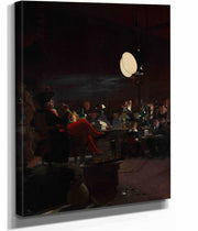 A Night Class by Jehan Georges Vibert