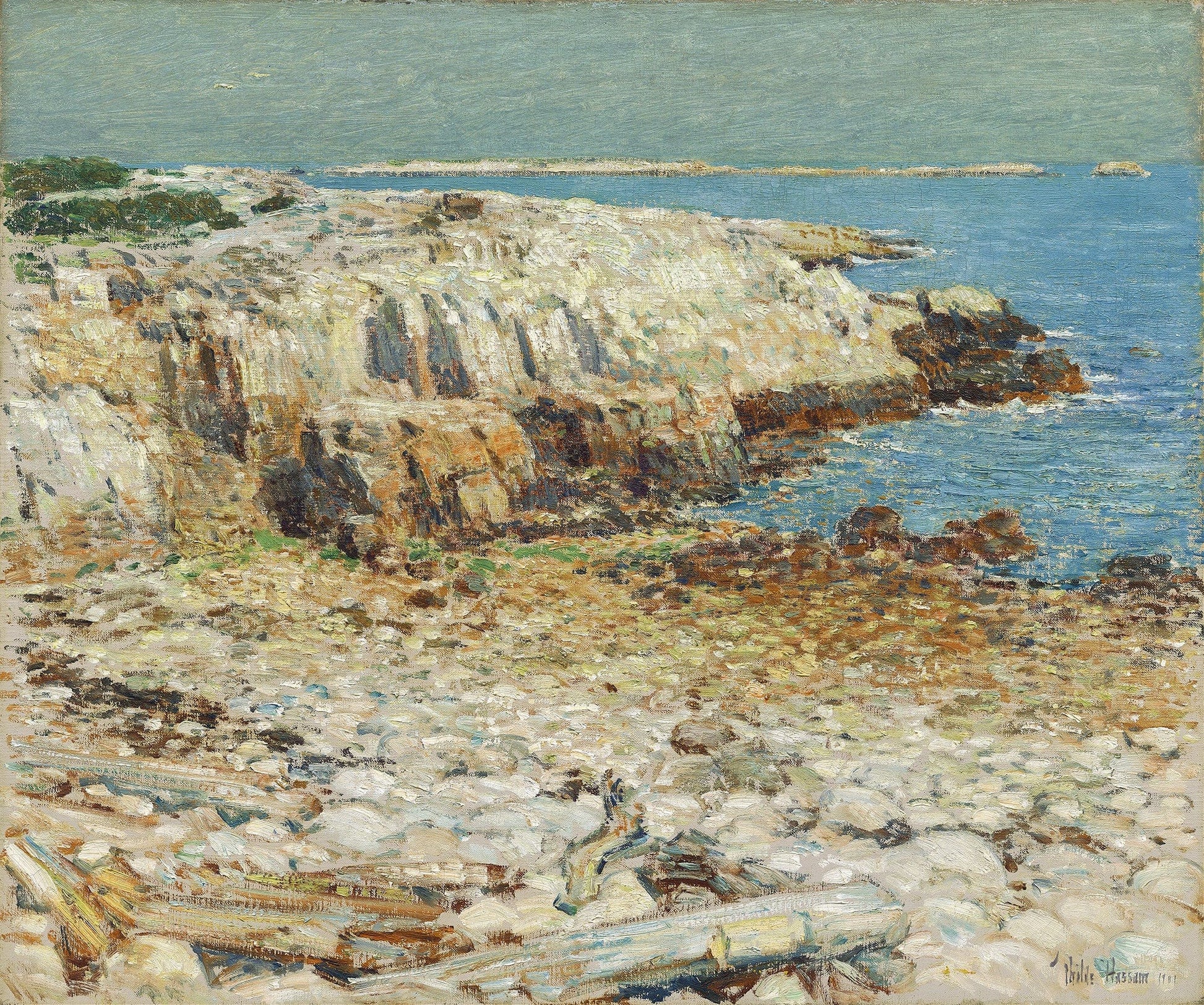 A North East Headland by Childe Hassam