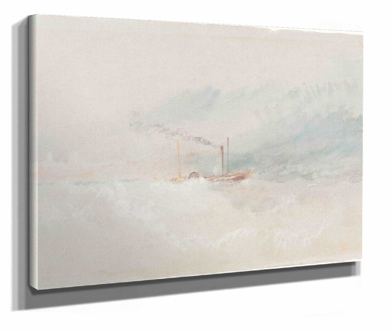 A Packet Boat Off Dover by Joseph Mallord William Turner