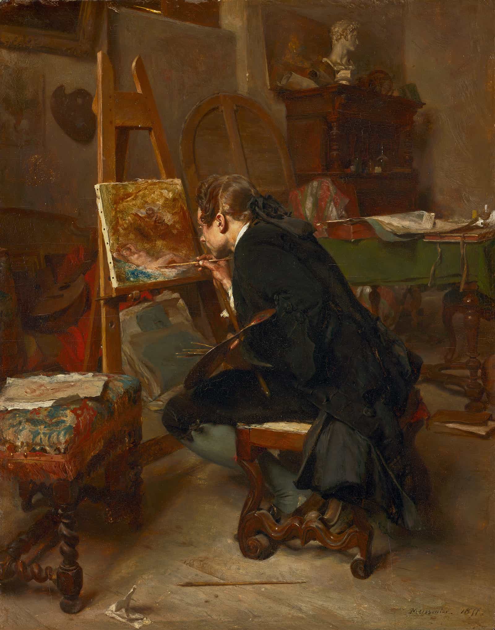 A Painter by Ernest Meissonier