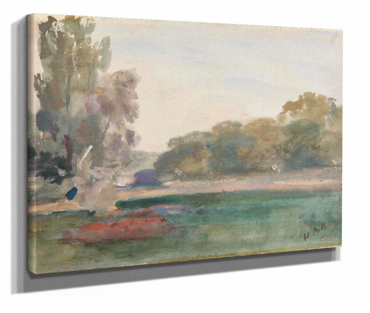 A Park by Hercules Brabazon Brabazon