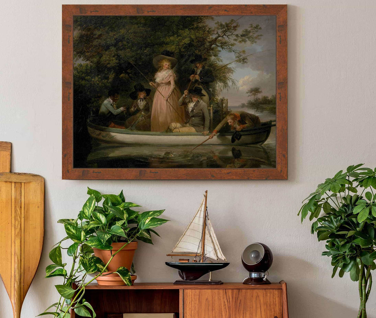 A Party Angling by George Morland