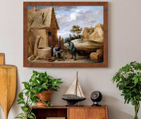 A Peasant Eating Mussels by David Teniers The Younger